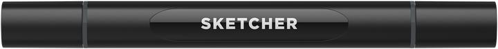 Actual product image Molotow Sketcher Marker brush + chisel (neutral grey 6, 1 x)