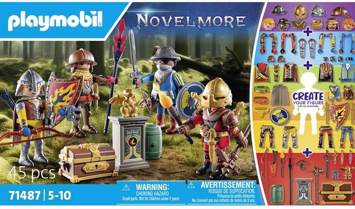 Actual product image Playmobil My Figures: Knights of Novelmore (71487, Playmobil Novelmore)