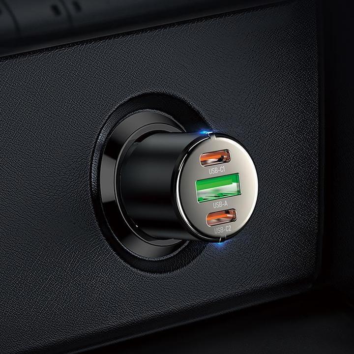 Actual product image Hoco Car charger incl. Lightning cable