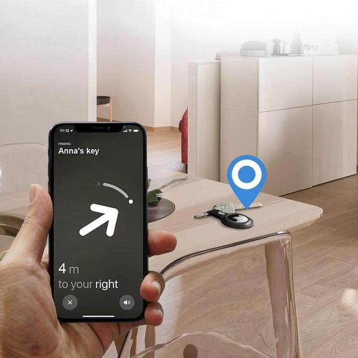 Produktbild Tech-Protect NaturalFit Case für Apple AirTag 1/2 - Schwarz