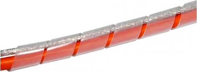 Immagine prodotto Tecline Guaina per cavi a spirale, 4-50 mm, colore naturale, 10 m Per raggruppare i cavi di PC, TV, sistemi (Tubo a spirale per cavi, 1000 cm)