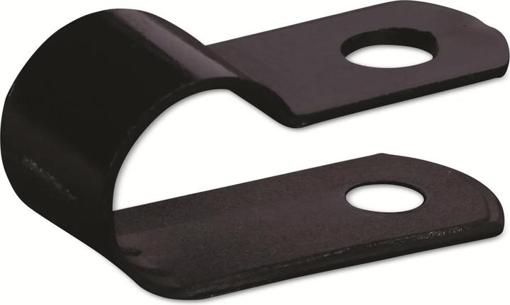 Actual product image Quadrios 22CA154 Fixing clamp screwable 22CA154 Bundle Ø range 6.4 mm (max) Black 1 set
