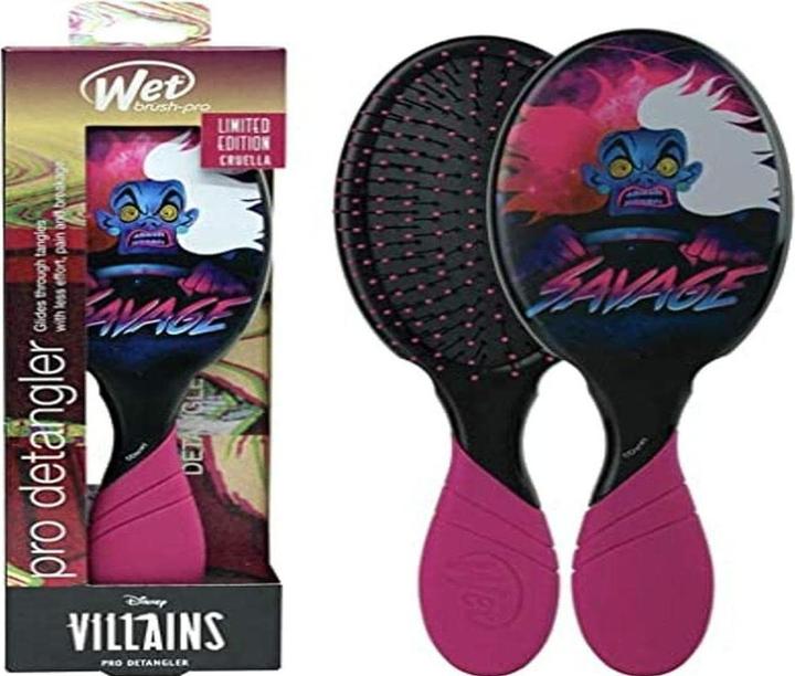 Wet Brush Wetbrush Pro Disney Villians - Cruella - Hairbrush Anti-Klit - 1 Piece