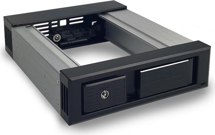 Image du produit Fantec BP-SA35-12G/6G SAS 12G + SATA 6G châssis amovible pour un disque dur 3,5 pouces de 8,89 cm dans un
