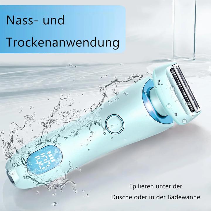 Produktbild Cbx 2-in-1 Elektrischer Damenrasierer – Lady Shaver – Nass- & Trockenanwendung mit LED-Anzeige