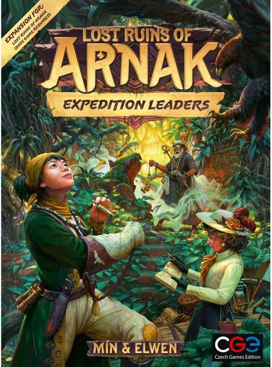 Actual product image Czech games edition CZ116 - Expedition Leaders - Board Game, for 1-4 Players, from 12 years (DE Expansion) (German)