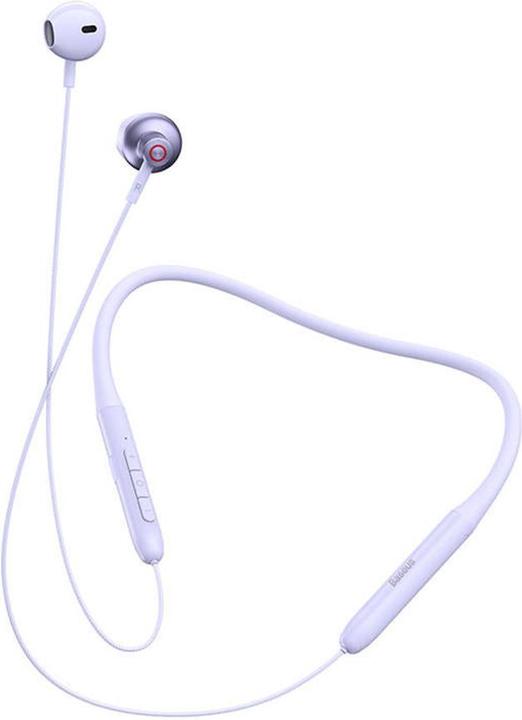Actual product image Baseus Neckband Magnetic Sport Earphones Bowie P1 (purple) (25 h, Wireless)