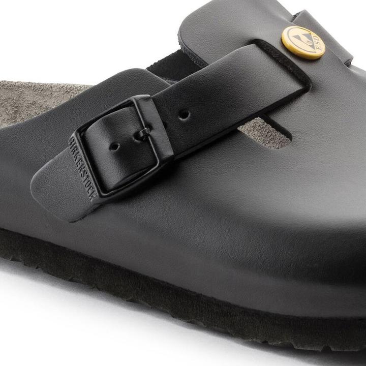 Actual product image Birkenstock Boston ESD Natural Leather Normal (41)