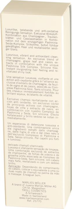 Immagine prodotto Marlies Möller Shampoo vitaminico Pashmisilk vitality (200 ml, Shampoo liquido)