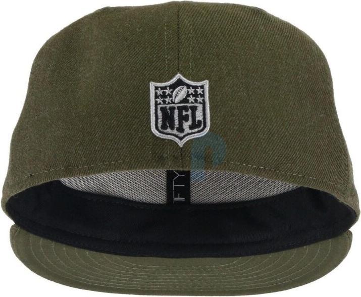 Produktbild New Era NFL - New England Patriots - Heather 59Fifty Cap Oliv 7 3/8 (56)