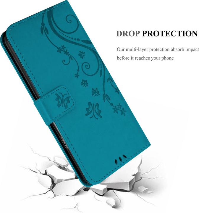 Immagine prodotto Cadorabo Copertina del libro di fiori (Huawei Y5 (2019), Onore 8s)