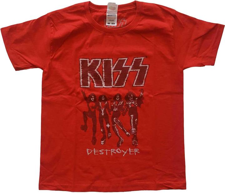 KISS Zerstörer Skizze Baumwolle TShirt (140)