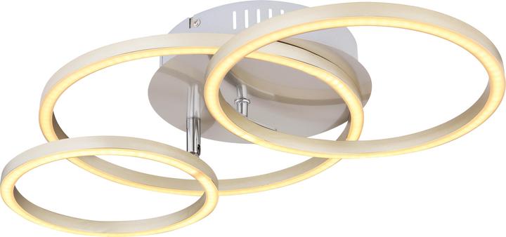 Actual product image Globo Ceiling light Kendy metal matt 1xLED (1500 lm)