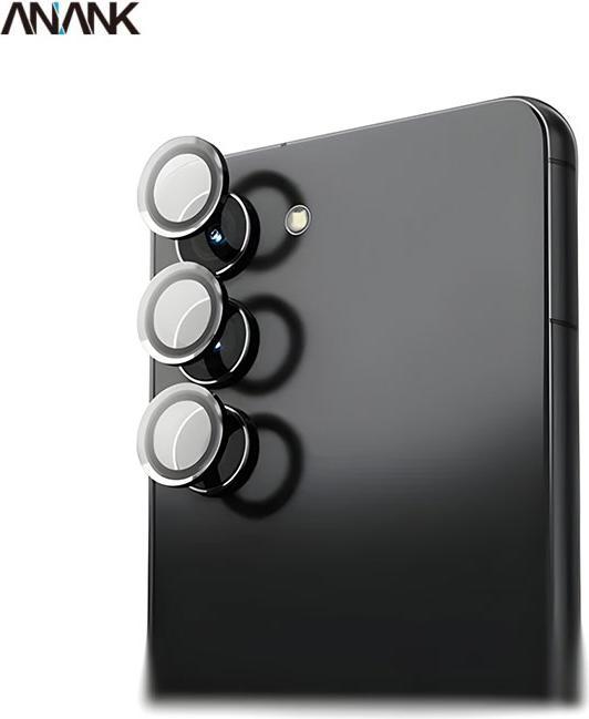 Produktbild Anank Samsung Galaxy S25 Plus - Panzerglas Rückkamera - Schwarz einzeln - (99AR + Corning) (1 Stück, Samsung Galaxy S25+)