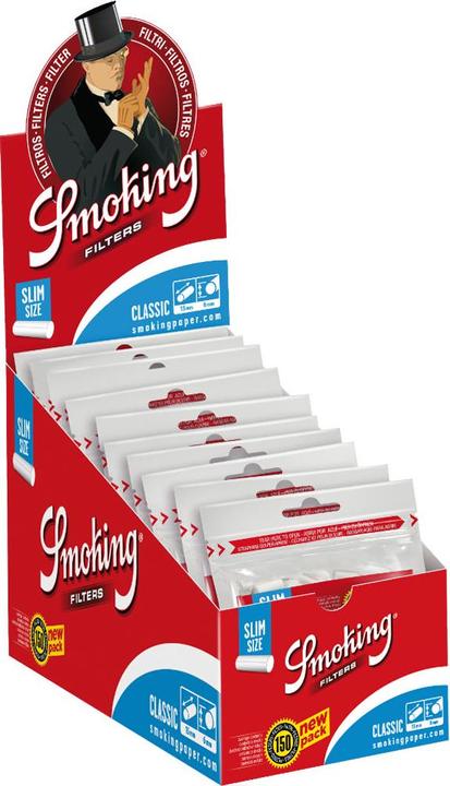 Produktbild Smoking Slim Watte-Filter