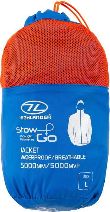 Immagine prodotto Highlander Stow & Go Blue Packaway Jkt Xs (XS)