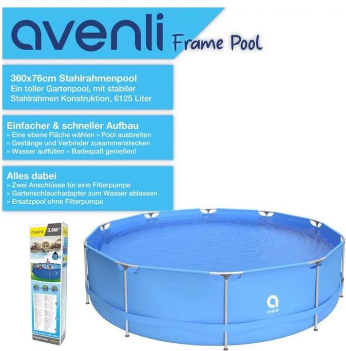 Productafbeelding Avenli Basis (Ø 360 x 76 cm)