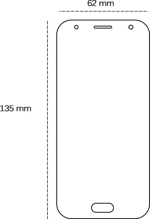 Image du produit OEM Verre trempé 2,5D pour Samsung Galaxy J3 2017 (J330)