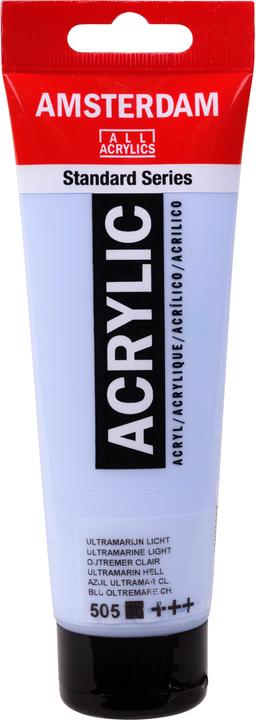 Actual product image Amsterdam Acrylic paint - tubes of 120ml (Ultramarine light, 120 ml)