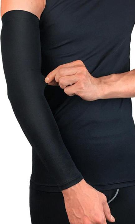 Actual product image JTI One pair of compression sleeves for training, black - L (L)