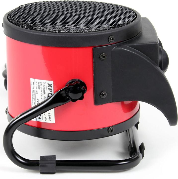 Image du produit Wiltec Keramik Heizstrahler 2kW Heizlüfter Heizgerät Schnellheizer Elektrisch (2000 W)