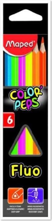 Maped Color Peps (Orange, Gelb, Grün, Blau, Pink, Rot, 6 x)