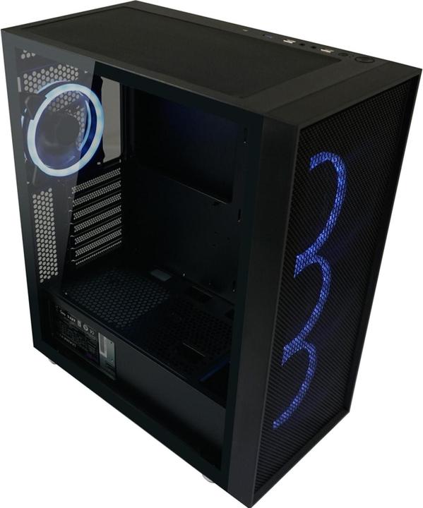 Produktbild LC-Power Gehuse Gaming 802B-ON Black Wandererd X RGB black retail (ATX, mATX, Mini-ITX)