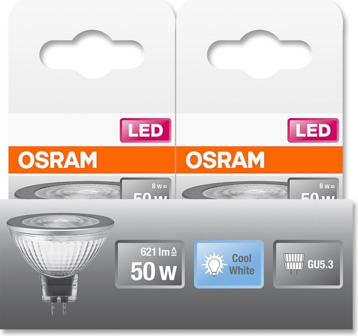 Actual product image Osram Star Mr16 (GU5.3, 6.50 W, 621 lm, 1 x, G)