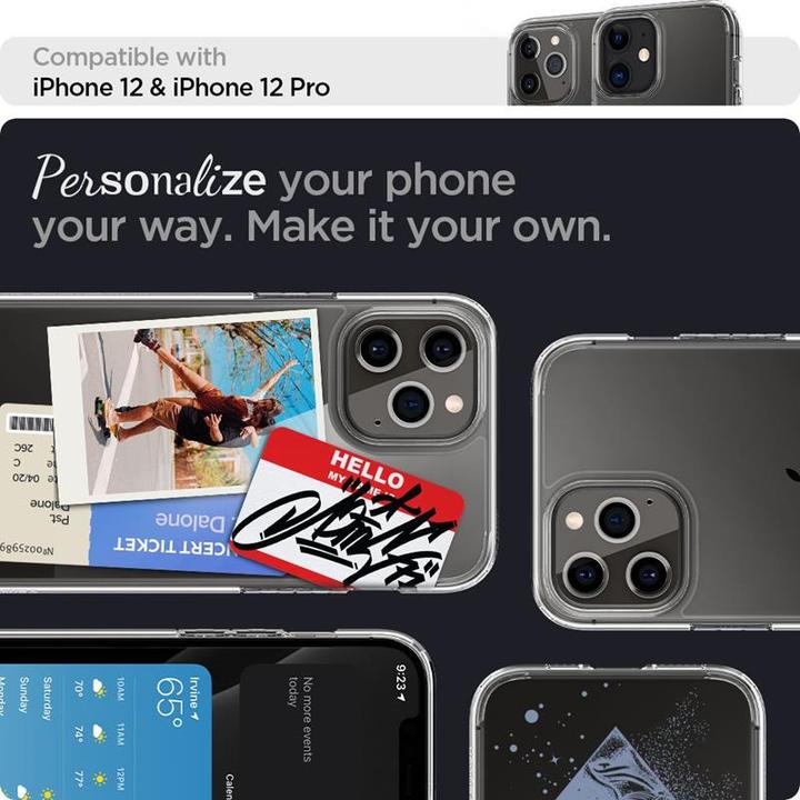 Actual product image Spigen Ultra Hybrid (Apple iPhone 12, Realme 12 Pro+)