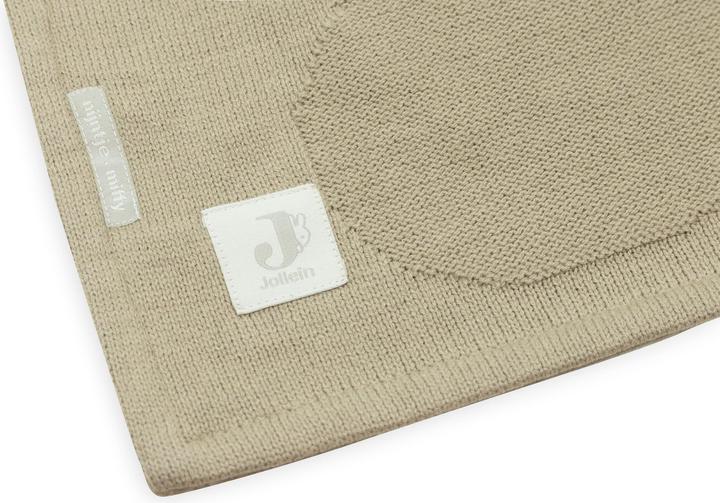 Image du produit Jollein - Deken Ledikant 100x150cm - Dekentje Baby - Miffy - Olive Green/Coral Fleece (100 x 150 cm)