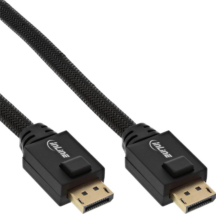 Produktbild InLine Kabel DisplayPort - DisplayPort 15m schwarz (17115A) (15 m, DisplayPort)