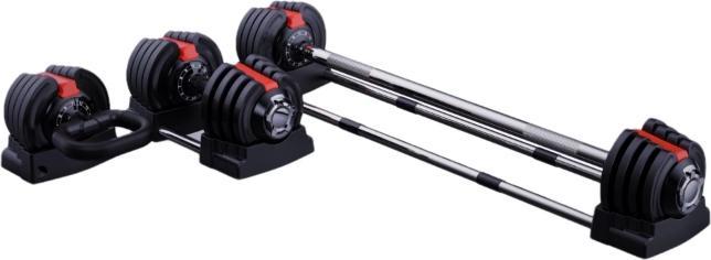 Produktbild Gym Universe 3 in 1 Verstellbare Hantelsystem