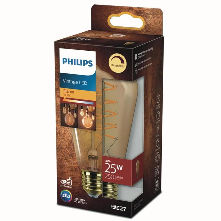 Image du produit Philips LED EyeComfort (E27, 4 W, 250 lm, 1 x, F)