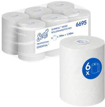 Kimberly-Clark Handtuchrolle EssentialT 19,8 cm x 190 m (B x (1 x)