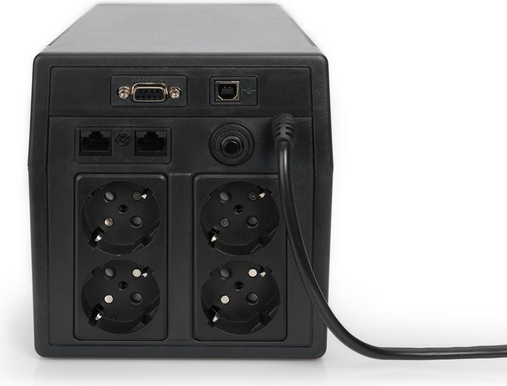 Actual product image Digitus Line-Interact.UPS,1500 VA/900W (1500 VA, 900 W, Line-interactive UPS)