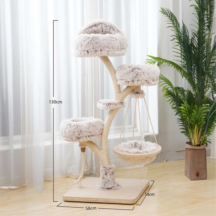 Actual product image Wiltec Fudajo (130 cm, Brown, Cream)