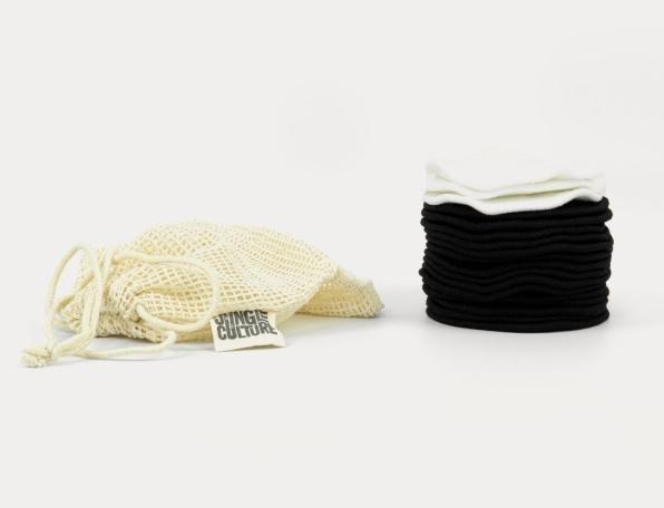 Produktbild Jungle Culture wiederverwendbare Make-up-Entferner-Pads mit 18 Pads (Make up set)