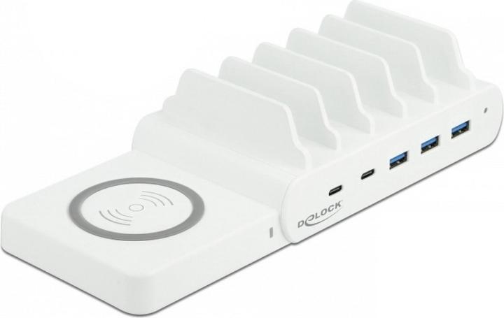 Delock Stazione di ricarica 41450 con caricatore wireless (100 W)