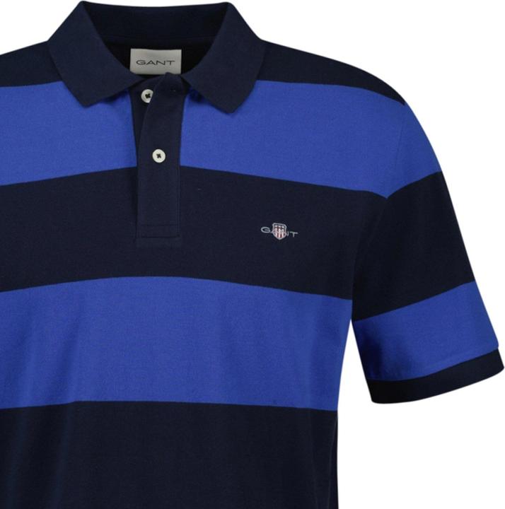Actual product image GANT Block Stripe Polo (4XL)
