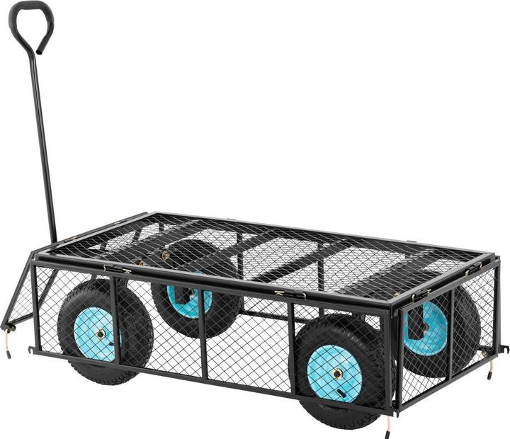 Produktbild Hillvert Bollerwagen faltbar Handwagen Gerätewagen Transportwagen 550 kg Gartenwagen