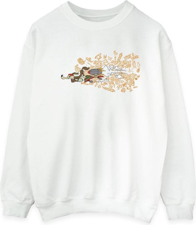 Looney Tunes ACME Doodles Wile E Coyote Sweatshirt (S)
