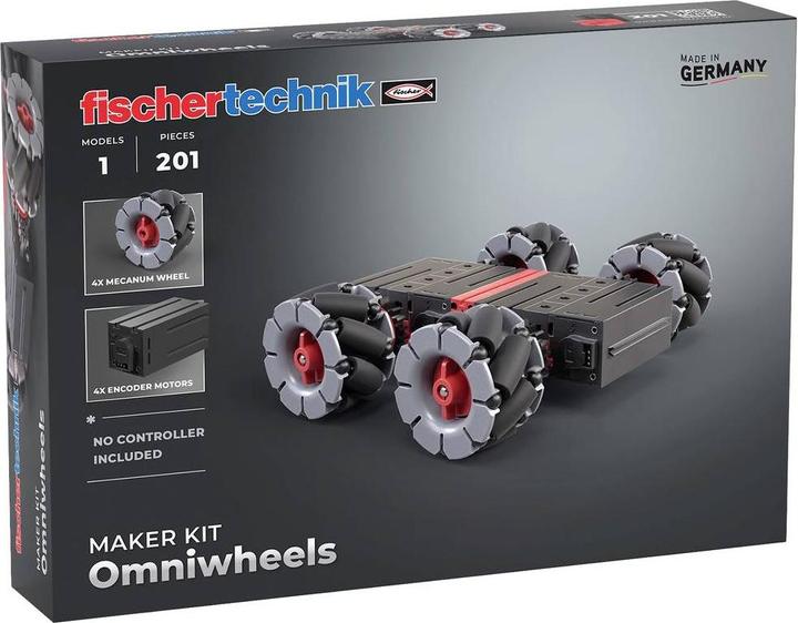 Produktbild Fischertechnik FIT Maker Kit Omniwheels 571901