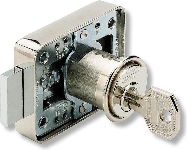 Image du produit Burg Wächter MZ 23 serrure batteuse cyl. multipoints, L 25 mm, laiton poli