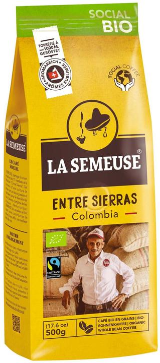 La Semeuse Kaffeebohnen Entre Sierras Colombia 500 g (518 g, Rohkaffee)