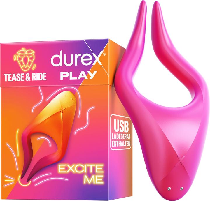 Durex Play Ride & Tease Stimulator Multi Erog Zone