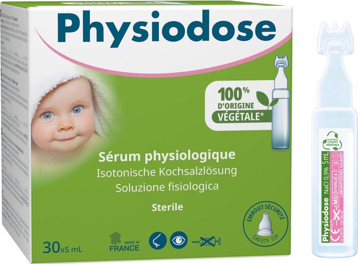 Physiodose Kochsalzlösung (30 Stück)