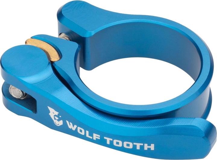 Wolf Tooth Schnellspann-Sattelklemme, 36.4mm, blue
