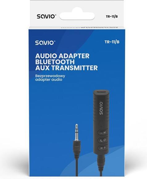 Actual product image Savio BT 3,5mm bluetooth adapteris (Transmitter & Receiver)
