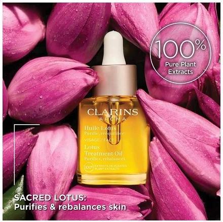 Actual product image Clarins Lotus (30 ml, Face oil)