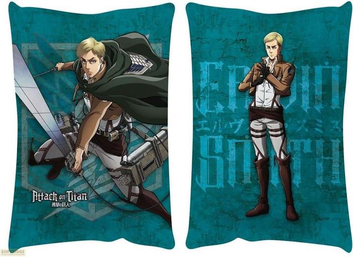 Produktbild POPbuddies Attack on Titan Kissen Erwin Smith 50 x 35 cm (50 x 35 cm)